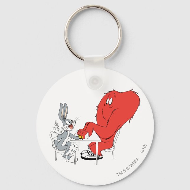Porte-clés BUGS BUNNY™ et Gossamer (Recto)