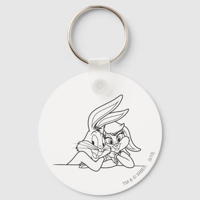Porte-clés BUGS BUNNY™ et Lola Bunny 3 (Recto)