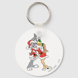Porte-clés BUGS BUNNY™ et Lola Mistletoe Kiss
