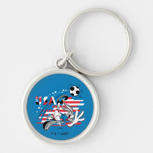 Porte-clés BUGS BUNNY™ Team USA Soccer Graphic (Devant)