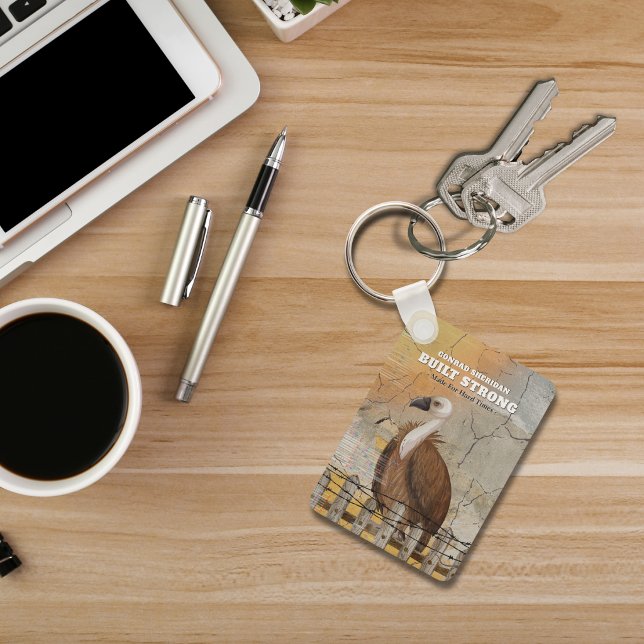 Porte-clés Built Strong Personalized Encouragement  (Créateur téléchargé)