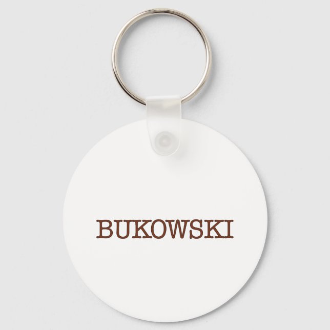 Porte-clés Bukowski (Recto)