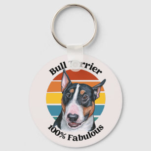 Porte-clés Bull Terrier funny quote keychain