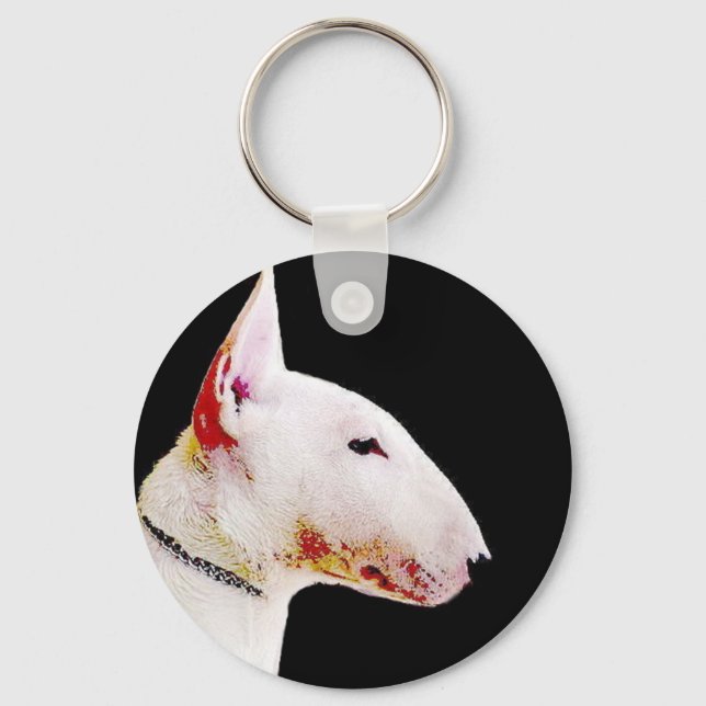 Porte-clés Bull Terrier porte - clé (Recto)