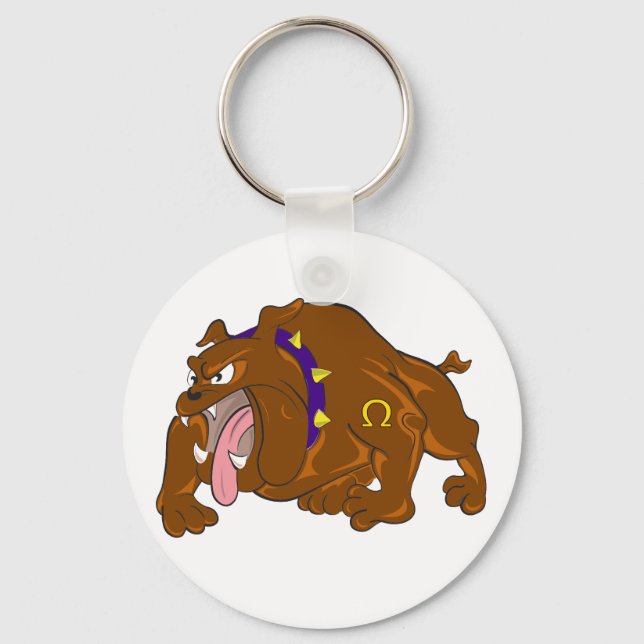 Porte-clés Bulldog (Recto)