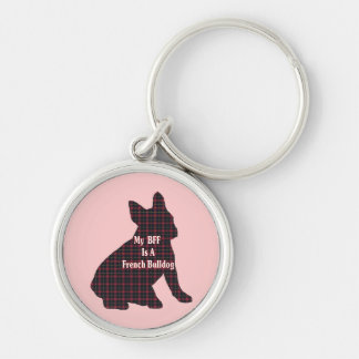 Porte-clés Bulldog BFF français