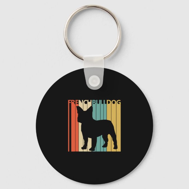 Porte-clés Bulldog Frenchie (Recto)