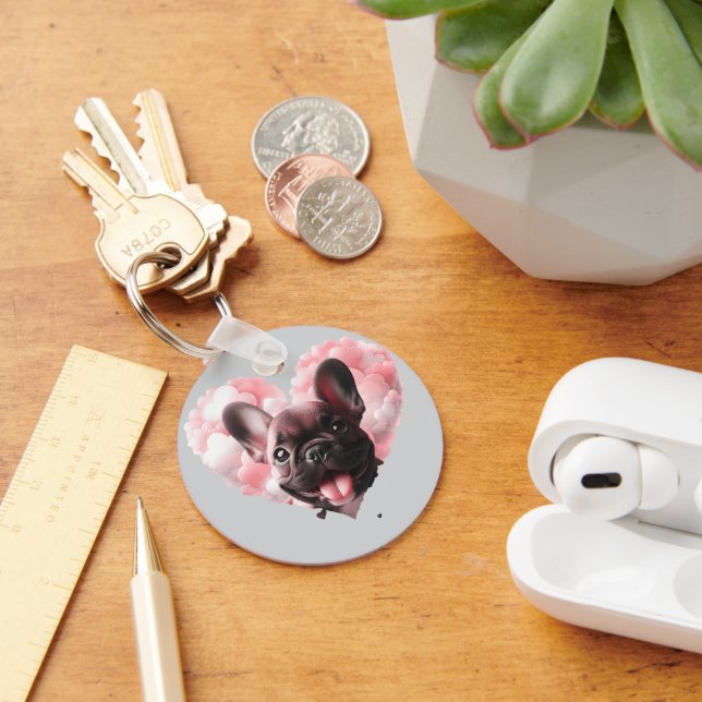 Porte-clés Bulldog Love (Bureau)