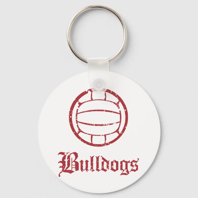 Porte-clés Bulldogs Volleyball (Recto)