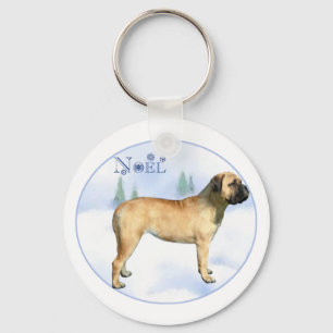 Porte-clés Bullmastiff Noel Porte - clé