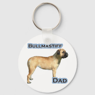 Porte-clés Bullmastiff Papa 4 - Porte - clé