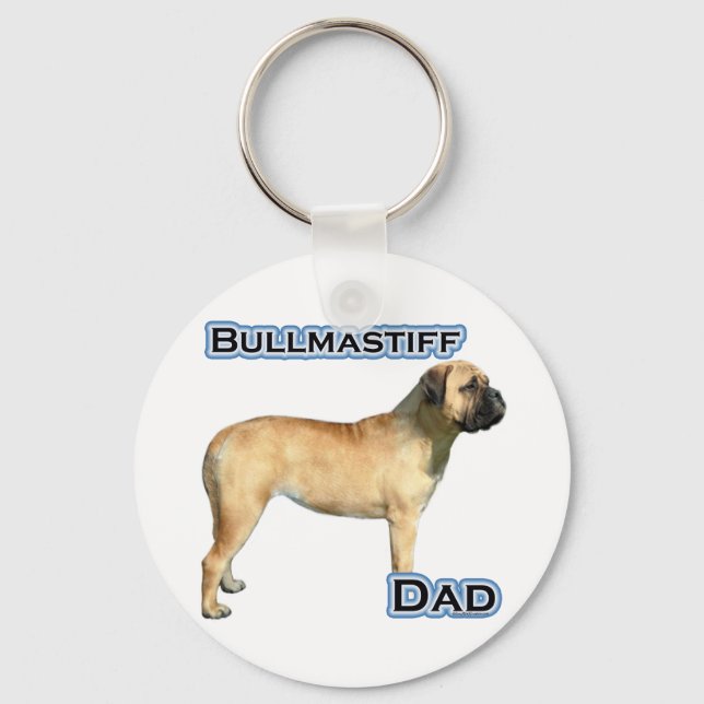 Porte-clés Bullmastiff Papa 4 - Porte - clé (Recto)