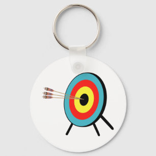 Porte-clés Bullseye à trois flèche