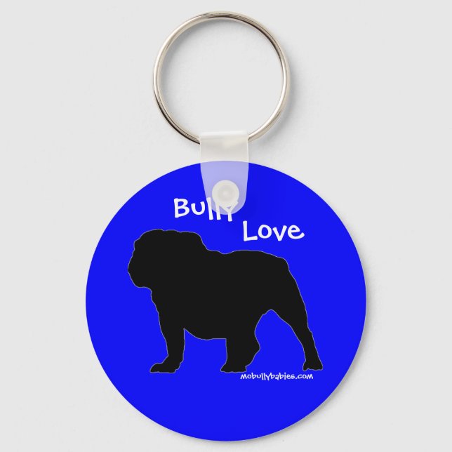 Porte-clés Bully Love porte - clé bulldog (Recto)