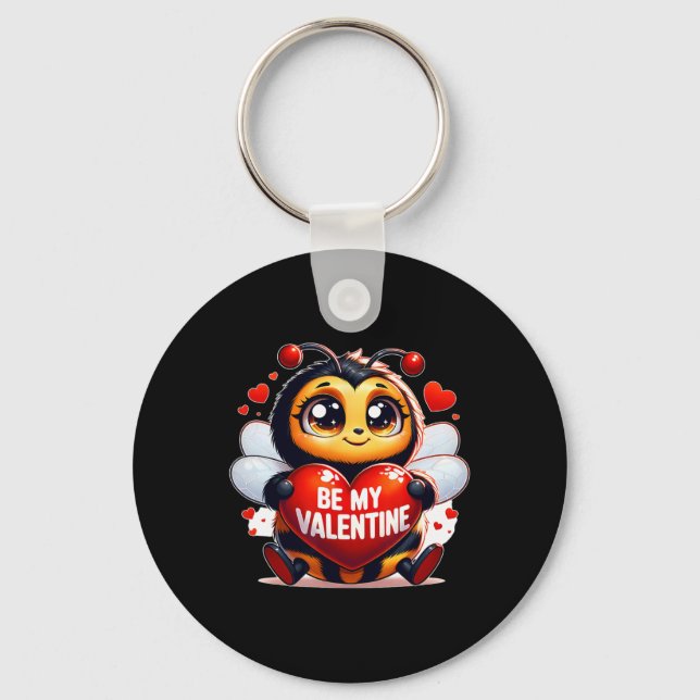 Porte-clés Bumblebee cœur de ma Saint-Valentin  (Recto)