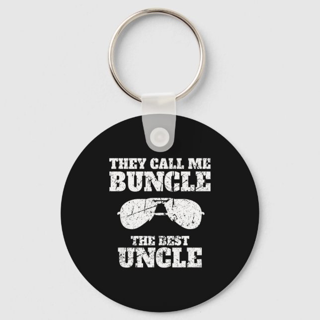 Porte-clés Buncle - They Call Me Buncle - The Uncle Funny  (Recto)