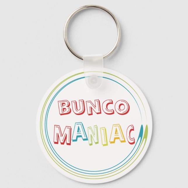 Porte-clés bunco maniaque (Recto)
