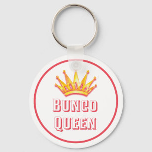 Porte-clés Bunco Queen Royal Gold Crown