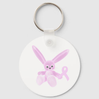 Porte-clés Bunny de ruban rose