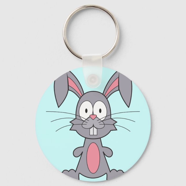 Porte-clés Bunny drôle (Recto)