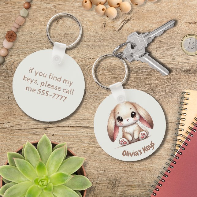 Porte-clés Bunny Earl Wonder (Bunny Eared Wonder Keychain)