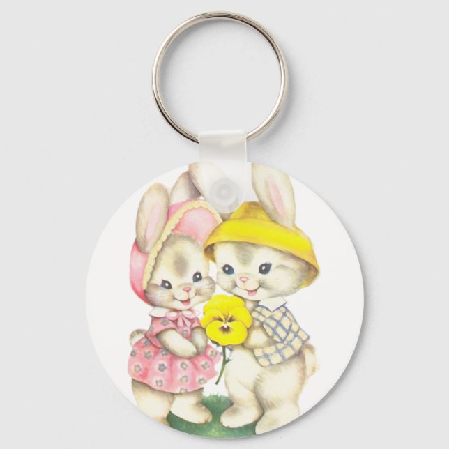 Porte-clés Bunny Girl+Boy (Recto)