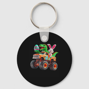 Porte-clés Bunny T-rex Pâques Monster Truck Dino Drôle Garçon
