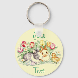 Porte-clés Bunny Time Keychain