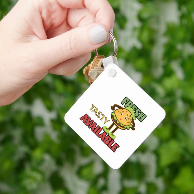 Porte-clés Burger cool (main)