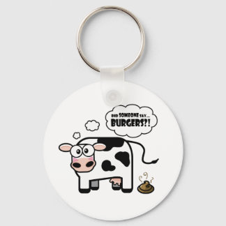Porte-clés Burgers ? ! Funny Porte - clé de vache