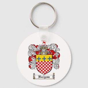 PORTE-CLÉS BURGESS FAMILLE CREST - BURGESS COAT OF ARMS