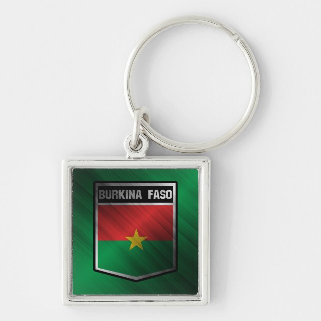 Porte-clés Burkina Faso (Devant)
