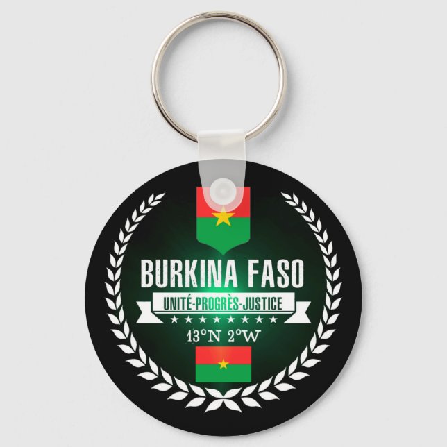 Porte-clés Burkina Faso (Recto)