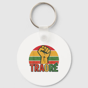 Porte-clés Burkina Faso - Bravo Capitaine Ibrahim Traoré _ Th
