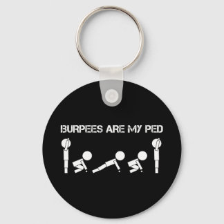Porte-clés Burpees sont mon PED