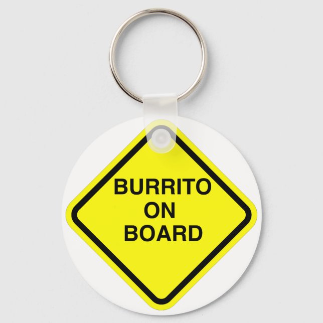 Porte-clés Burrito À Bord (Recto)