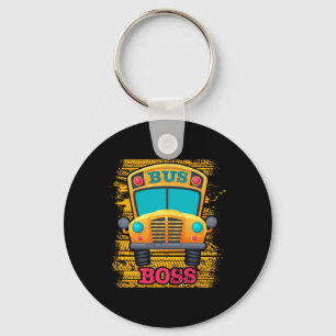 Porte-clés Bus Boss - School Bus Driver Appreciation