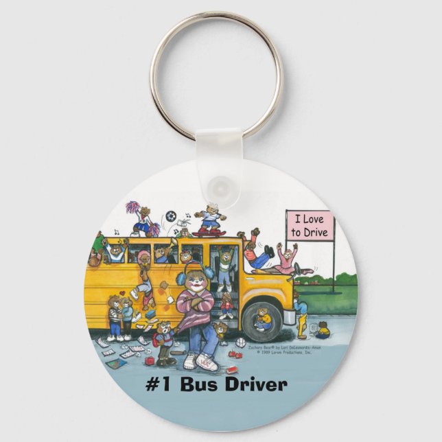 Porte-clés Bus Driver Keychain (Recto)