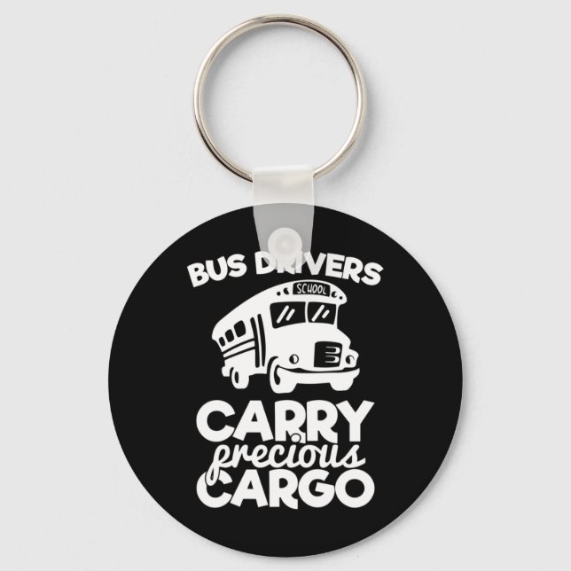 Porte-clés Bus Drivers Carry Precious Cargo (Recto)