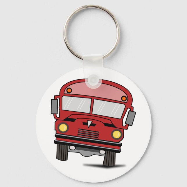 Porte-clés Bus fou (Recto)