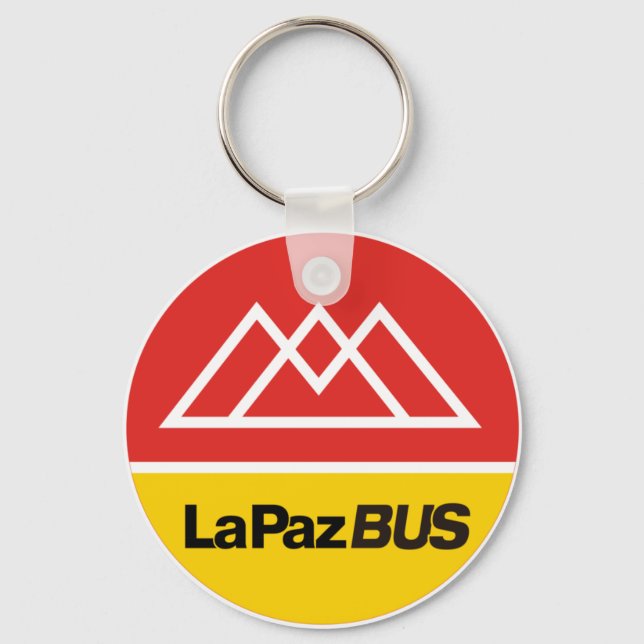 Porte-clés Bus Llavero La Paz (Recto)