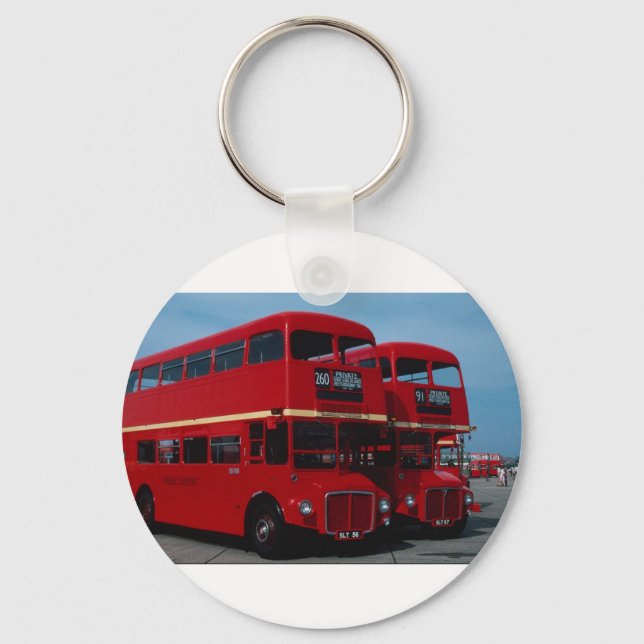 Porte-clés Bus "Routemaster" original de Londres de 1954 (Recto)