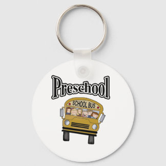 Porte-clés Bus scolaire avec enfants préscolaire