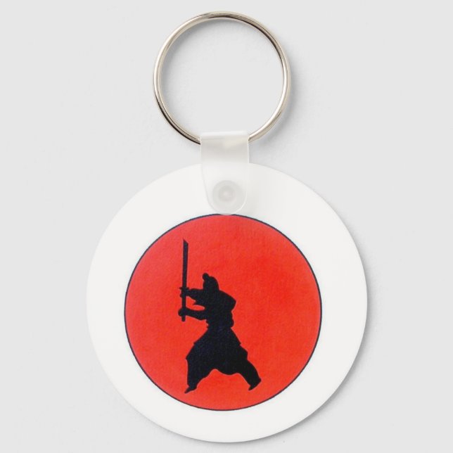 Porte-clés Bushido japonais (Recto)