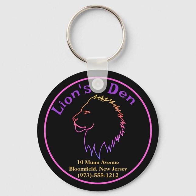 Porte-clés Business Promotion Metal (Recto)