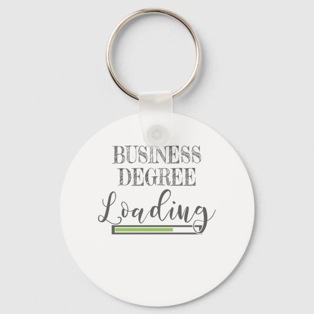 Porte-clés Business School Student Cadeau Business Degré Load (Recto)