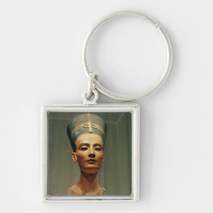 Porte-clés Buste de la Reine Nefertiti, vue de face