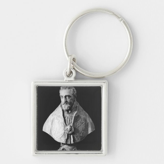Porte-clés Buste de portrait de d'Escoubleau de Francois (Devant)