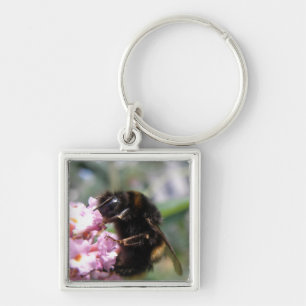 Porte-clés Busy Bumnlebee et Porte - clé de fleurs roses