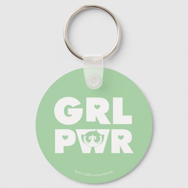 Porte-clés Buttercup : Girl power (Recto)